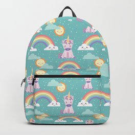 Unicorns + Rainbows Backpack