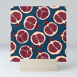 Pomegranate slices  Mini Art Print