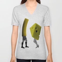 Because she's the cheese and I'm the macaroni V Neck T Shirt