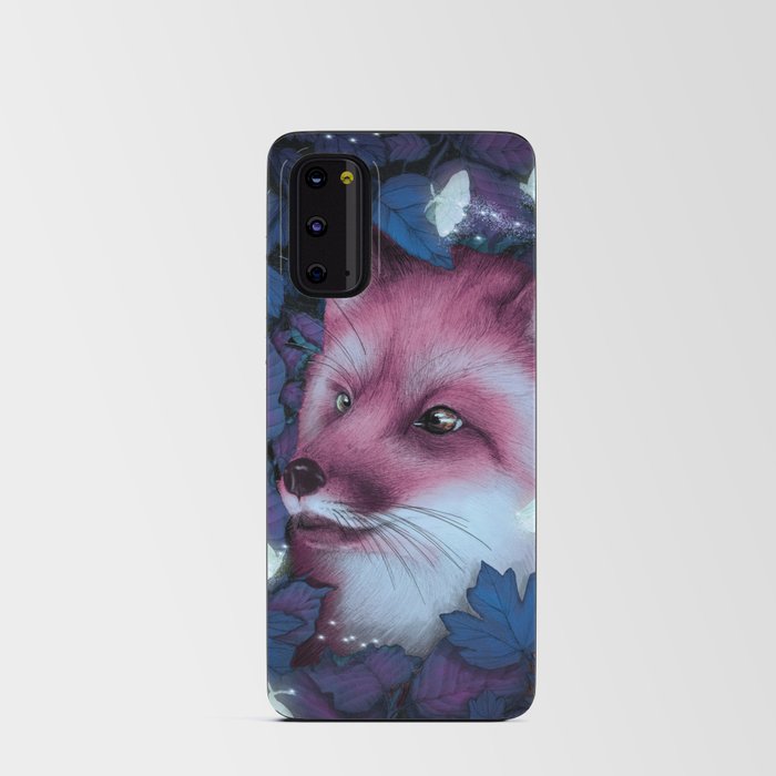 Fox in the Midnight Forest Android Card Case