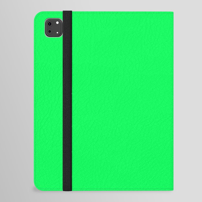 Monochrome green 0-255-85 iPad Folio Case