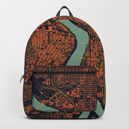 Portland, OR City Map Backpack