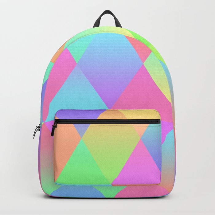 Colorful Geometric Pattern Prism Holographic Foil Triangle Texture