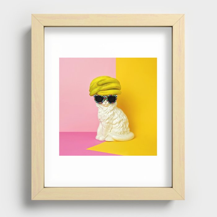 Catita Banana Recessed Framed Print