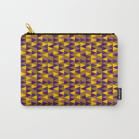 Funky Triangles Carry-All Pouch