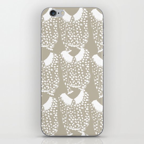 Polka Dot Sweater iPhone & iPod Skin