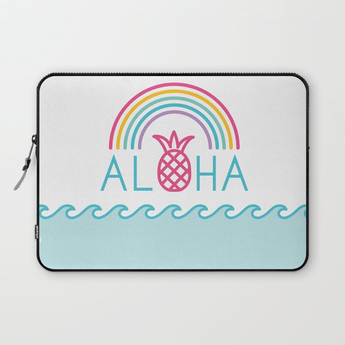 Aloha Rainbow Laptop Sleeve