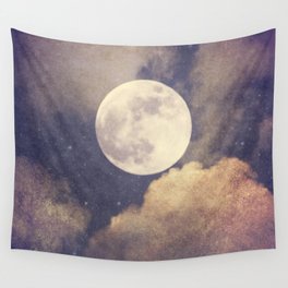 To the Moon and Back  Wall Tapestry