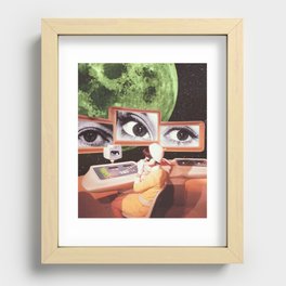 Eye am Watching You Recessed Framed Print