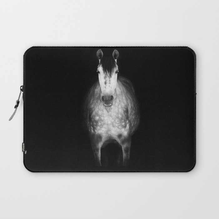 Horse in the dark Laptop Sleeve