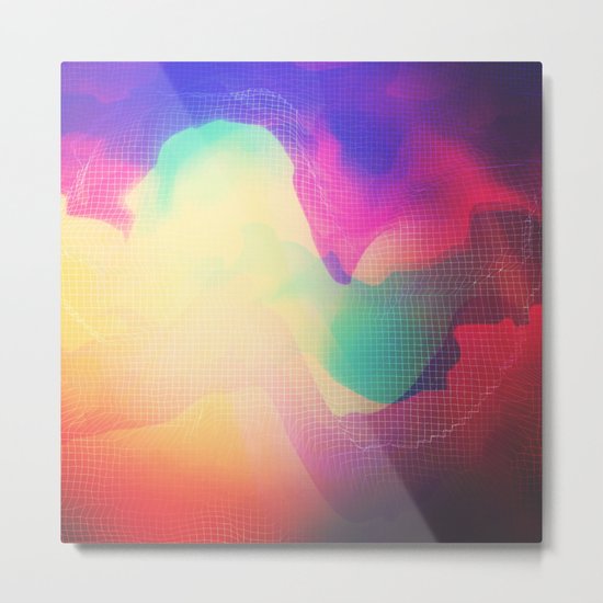 Glitch 13 Metal Print