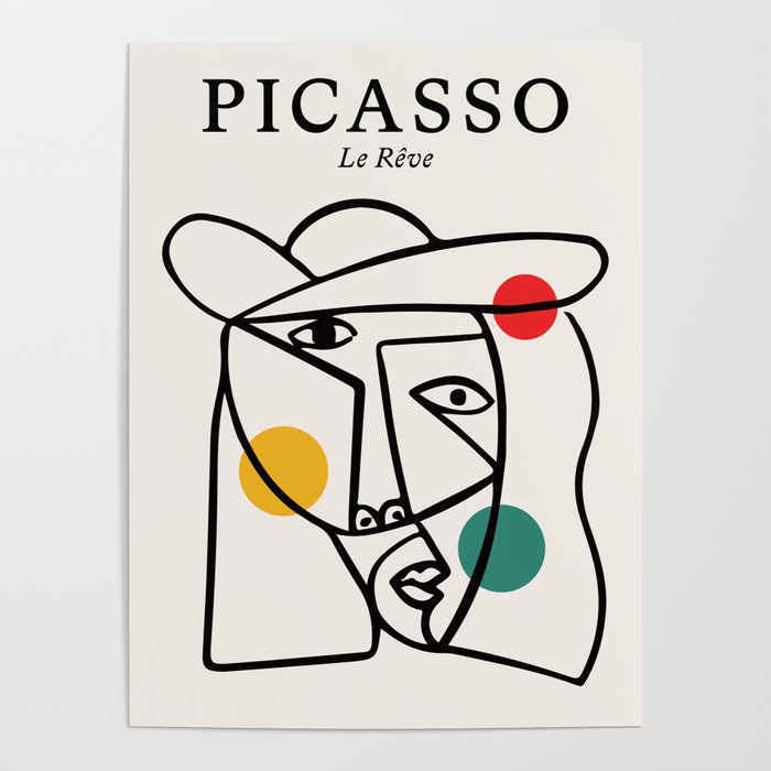 The Dream II | Pablo Picasso – Le Reve Poster
