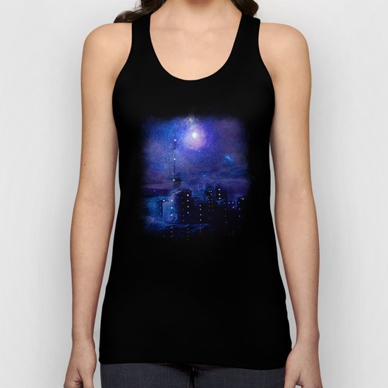 City of lights Unisex Tank Top