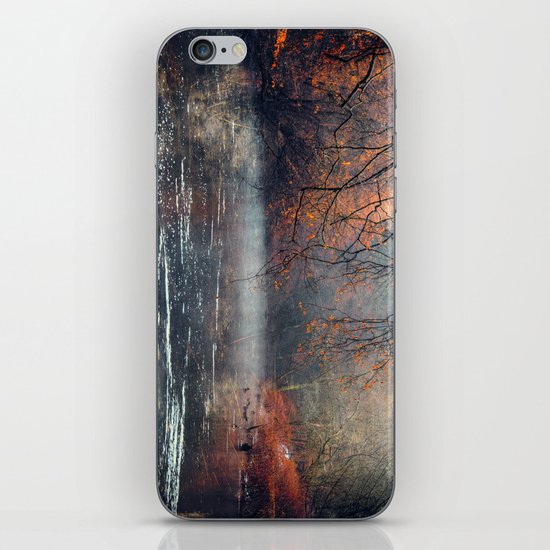between fall & winter iPhone Skin