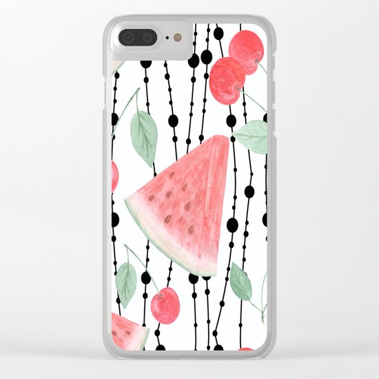 The taste of summer. Clear iPhone Case