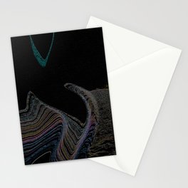 Ocean Lines Stationery Card