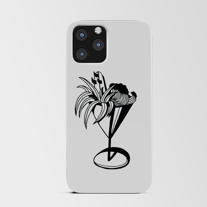 Martini Surf Glass iPhone Card Case