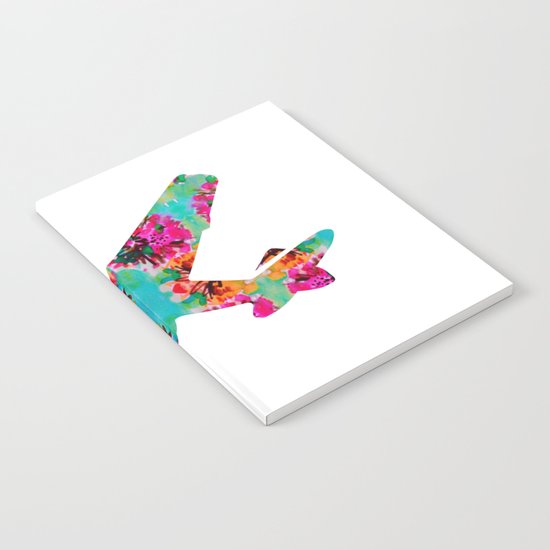 avion fleur 5 Notebook
