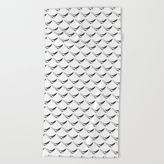 Trust No One Beach Towel