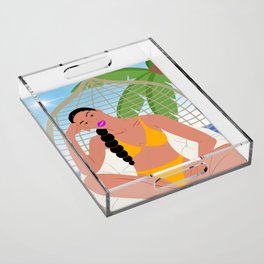 BeachBabe Acrylic Tray