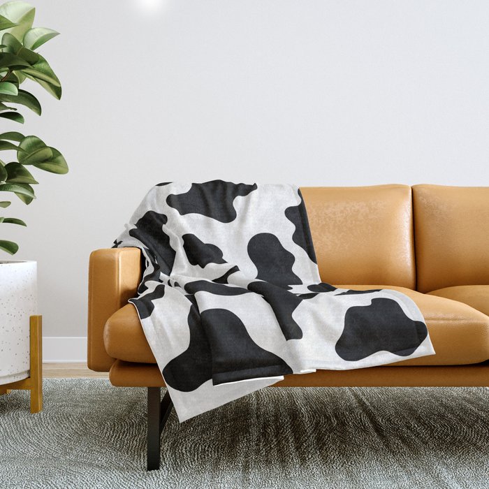 Cow hotsell throw blanket