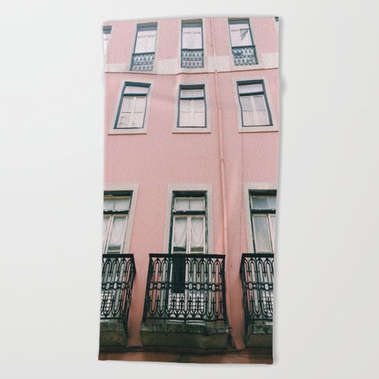 Pretty in Pink Beach Towel