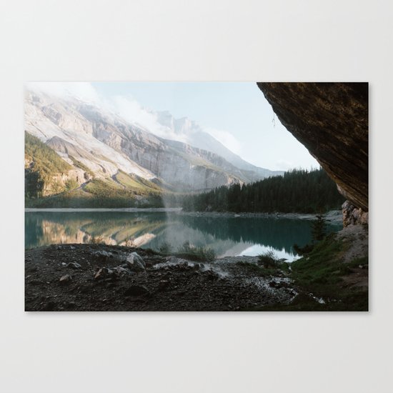Mountain Lake Vibes III - Landscape Photography Canvas Print