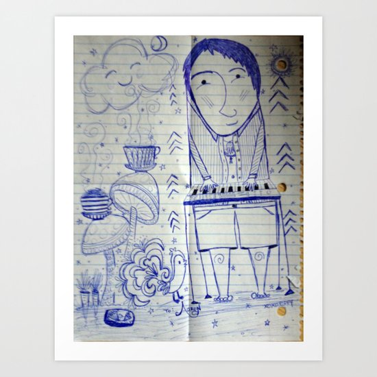Making Music Art Print