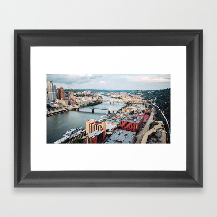 Pittsburgh Framed Art Print