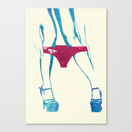 Legs Canvas Print