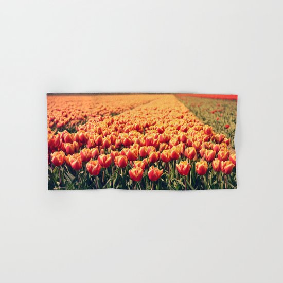 Tulips field #6 Hand & Bath Towel