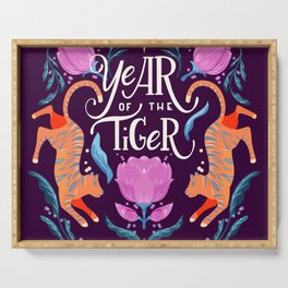 Year of the tiger Serving Tray