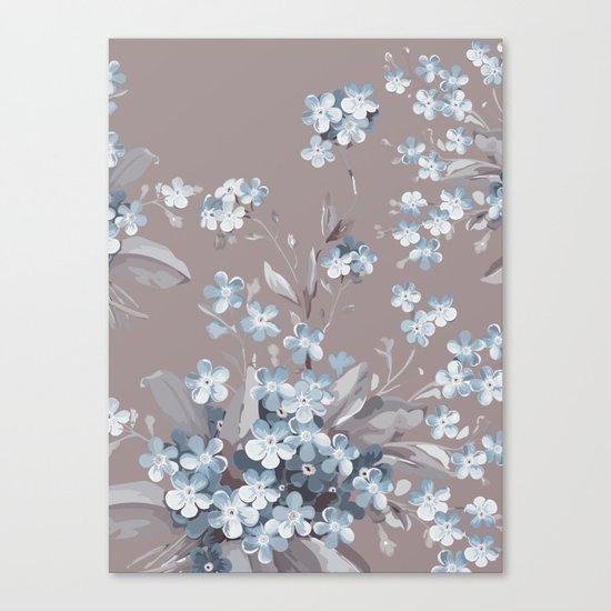 FLORAL PATTERN 2 Canvas Print