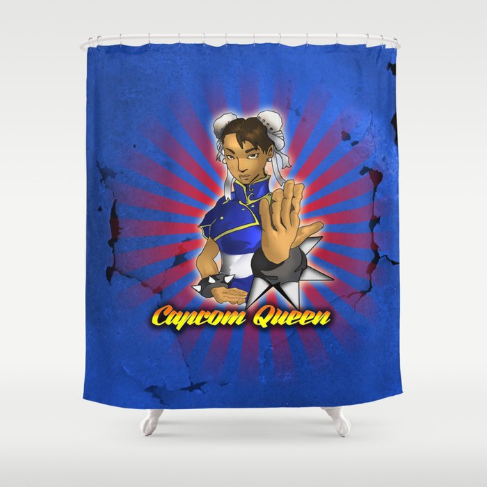 Capcom Queen Shower Curtain