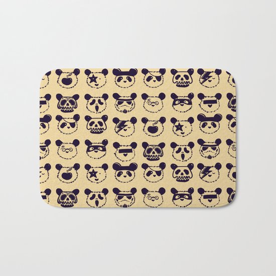 Pop Panda Tee Bath Mat