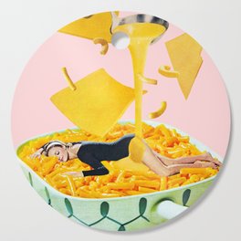 Cheese Dreams (Pink) Cutting Board