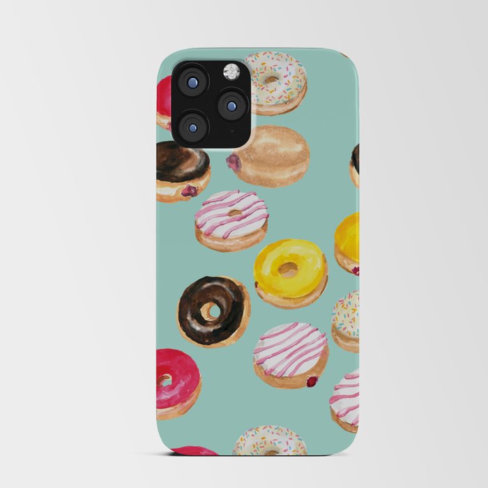 It's donut time - mint iPhone Card Case