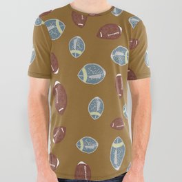 Ball Game All Over Graphic Tee