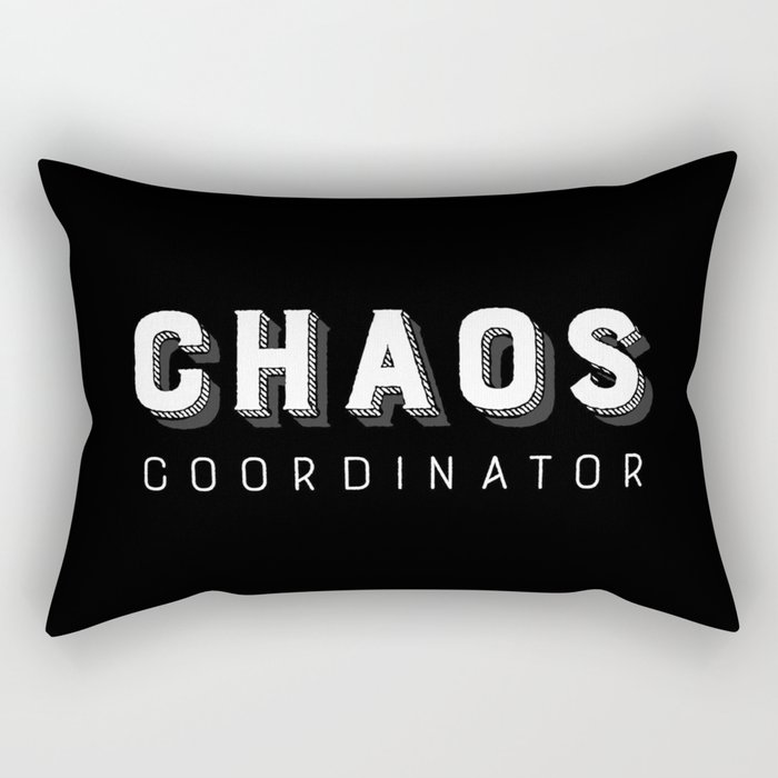 Chaos Coordinator Rectangular Pillow
