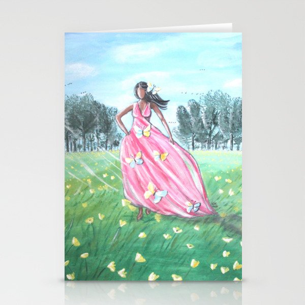 Field Of Rest Stationery Cards