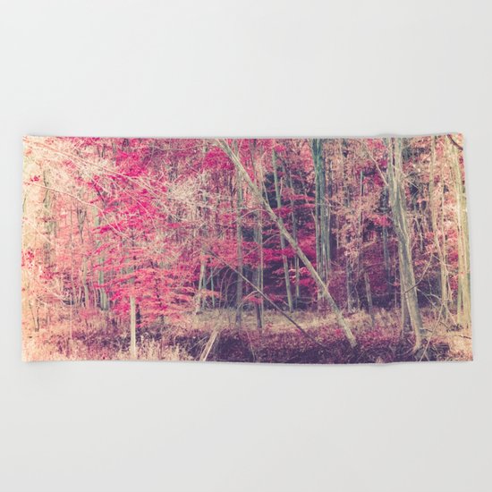 Rasberry Beach Towel