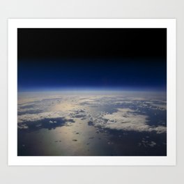 Earth from Space Art Print
