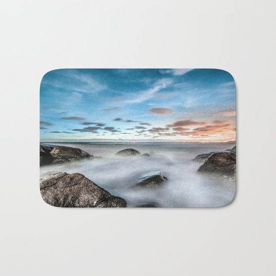 Above the mountines Bath Mat