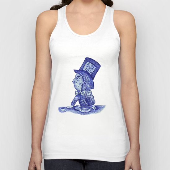 Mad Hatter Unisex Tank Top