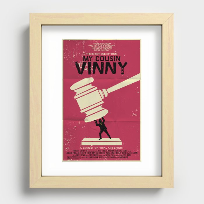 My Cousin Vinny Recessed Framed Print