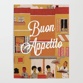 Buon Appetito - Enjoy Your Meal Poster