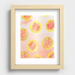 Citrus Recessed Framed Print