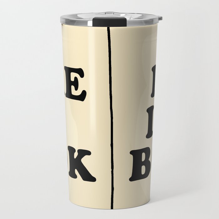 Take A Look It's In A Book Travel Mug