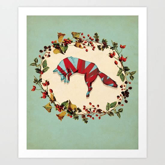 Renard Art Print