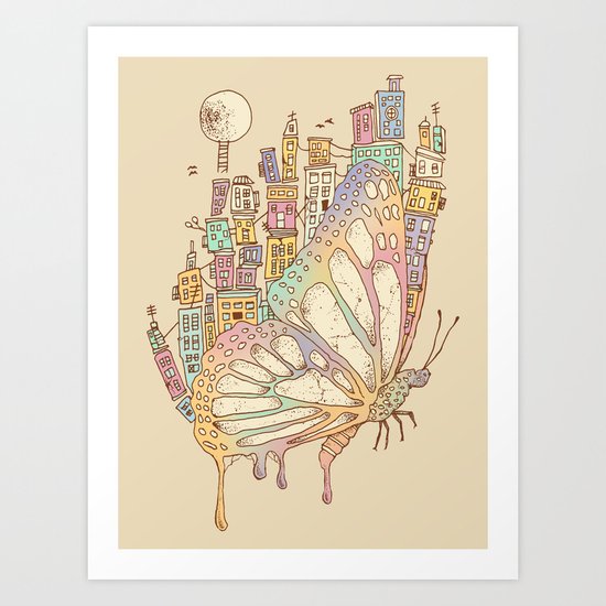 Life Weighs Heavy on Me Art Print